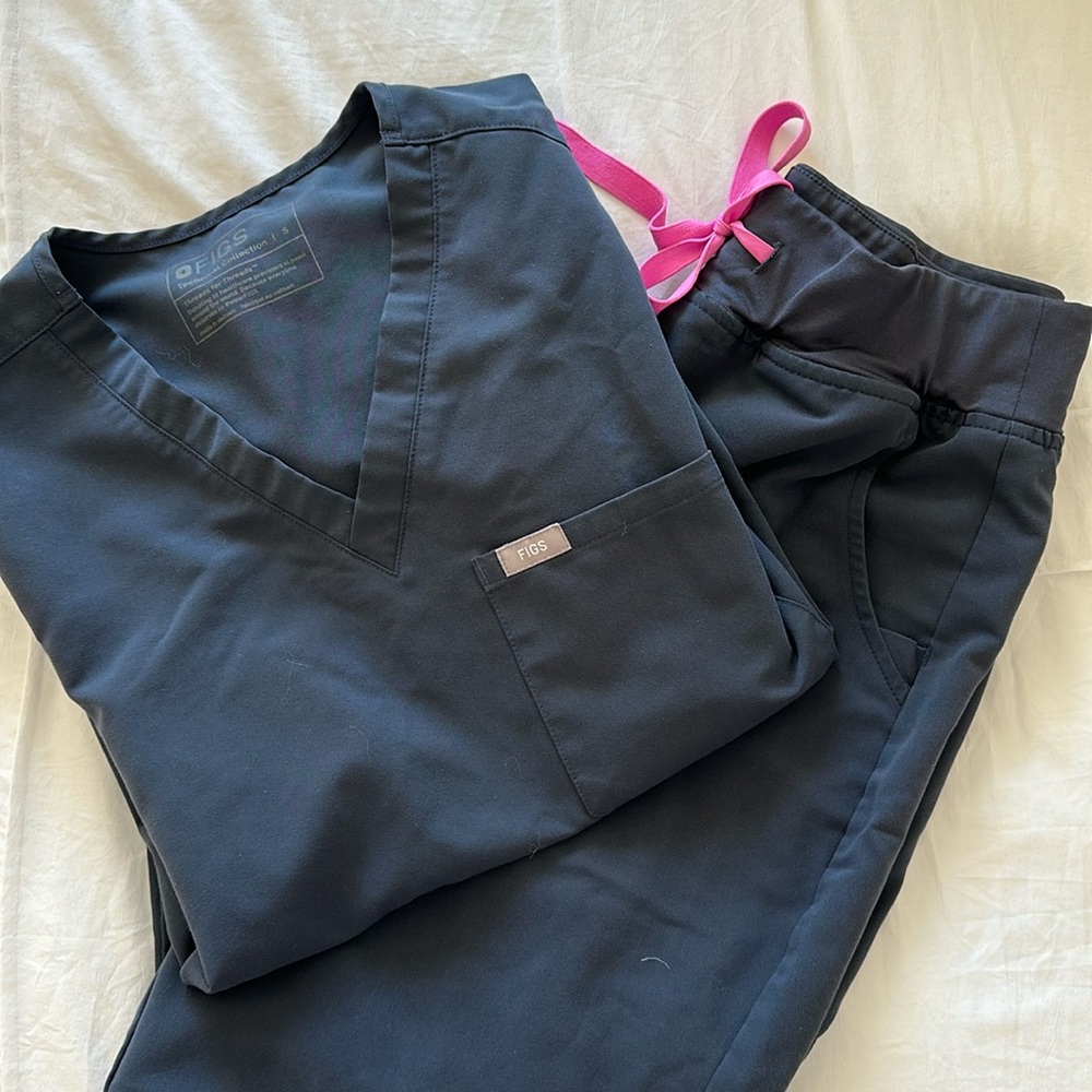 Figs scrub set size small/small tall